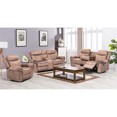 China New 3+2+1 Air Recliner Custom Production Recliner Leather Sofa Set Motion Sofa Custom Production Manual Light Sofa For Home for sale