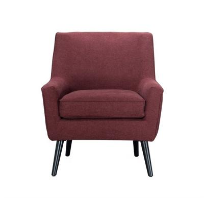 China Modern Style New Manufacturer COMFORTABLE HOME Fabric Modular Chair Foot Accent Chair Steel Armchair For Living Room Home for sale