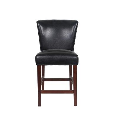 China Durable Factory Price Modern Butt Chairs Restaurant Simple Wood Legs Leather Accent Chair Dining Chair for sale