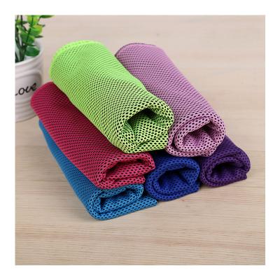 China QUICK DRY Wholesale Ice Polyester Gym Summer Microfiber Sports Cooling Towel for sale