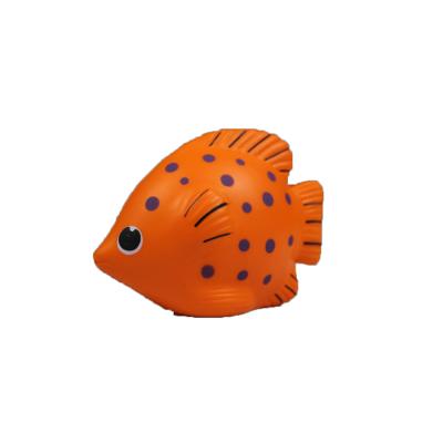 China Soft Toy Hot Selling PU Foam Fish Stress Reliever and Worry Restless Person Toy Set for sale