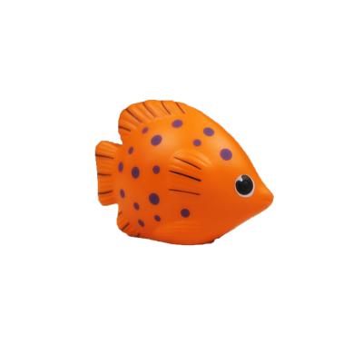 China Soft Toy New Design PU Stress Relievers Fish Relief Ball Toys for sale