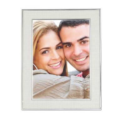 China China painting suppliers 10 inch glass pearl square wedding photo frame for sale