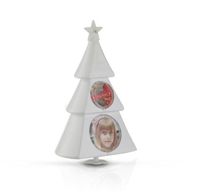 China 2020 ROTATING Music CHRISTMAS TREE PHOTO FRAME WITH MUSIC for sale