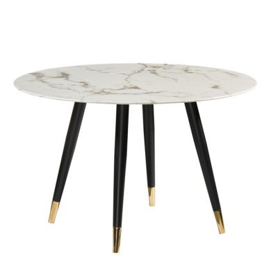 China Modern Design Free Sample Wholesale Modern Home Furniture Round Marble Dining Table for sale