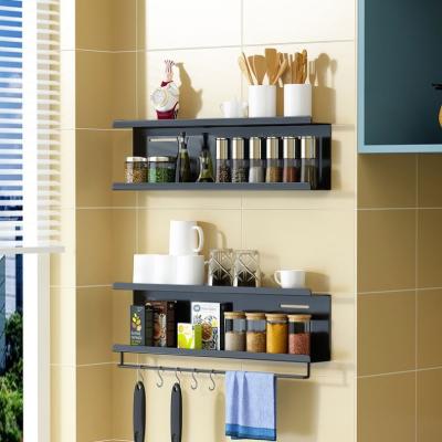 China Modern Wall Mounted Kitchen Spice Racks Kitchen Spice Racks Organizer Stainless Steel Wall Rack Corner Shelf Kitchen Corner Rack for sale