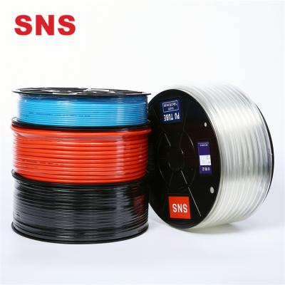 China Thickening Blue Red Black Transparent Air Hose Tube PU SNS 100m PU Pneumatic Hose for sale