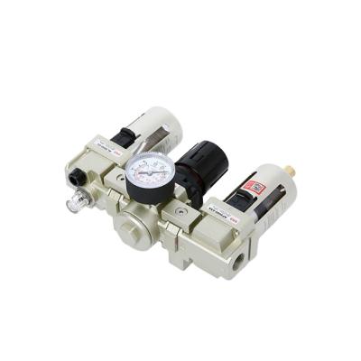 China Hotels SNS Series Air Pressure Regulator Filter Regulator Lubricator Pneumatic Air Filter Regulator for sale