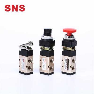 China Hotels MV Series Pipeline Switch Control Element Valve Switch Spring Manual Reset Pneumatic Mechanical Valve for sale