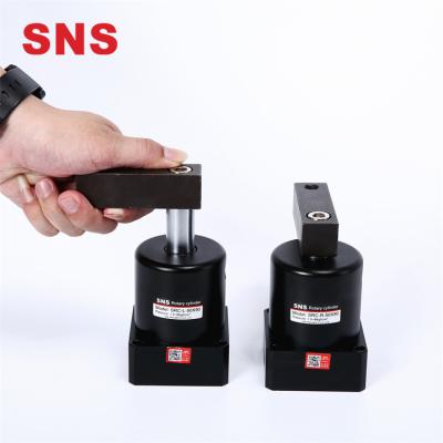 China 90 Degree Rotation Angle Src Double Acting Rotary Cylinder Hotels Pneumatic for sale