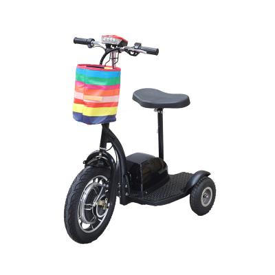 China Adults 48V 500W Mini Folding Mobility Tricycle Passenger 3 Wheel Mini Electric Scooter for sale