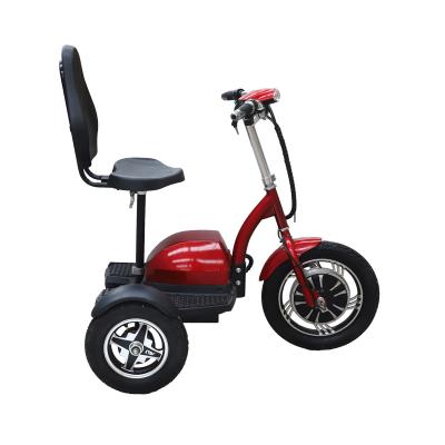 China Factory new unisex electric scooter tricycle 3 wheel electric scooter with backrest for sale