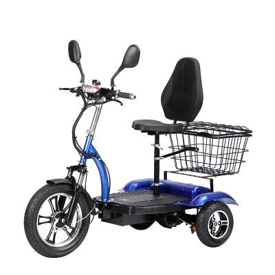 China Unisex Adults Disabled Tricycle 500w Wholesale Electric Bike 3 Wheel Mobility Scooter for sale