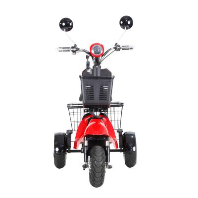 China Open tricycle brushless 3 wheel ebike scooter mobility passenger 500W motor electric bike tricycle for sale