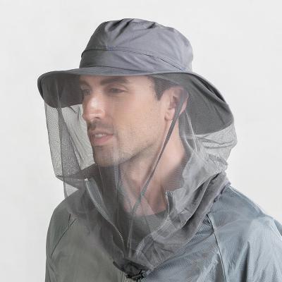 China Hot Selling Net Picture Fashion Head Hat With Hidden Neck Face Cover Mosquito Adventure Anti Fishing Bucket Safari Hat For Men And Women for sale