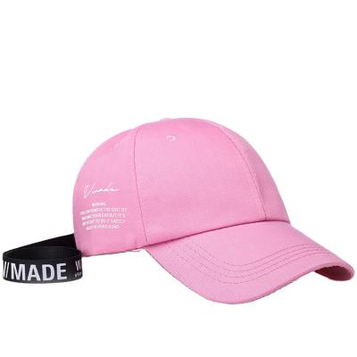 China 2021 COMMON gorras Para OEM/ODM ball cap baseballcap 6 panel ladies sublimar low baseball cap with adjustable buckle for sale