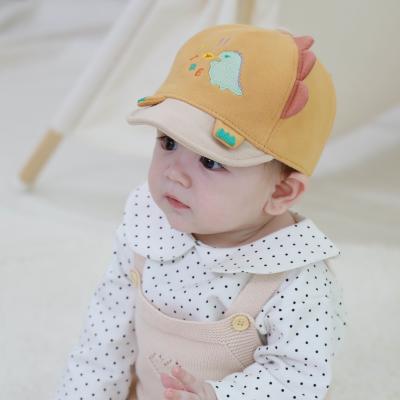 China 2021 JOINT Cap OEM/ODM Luxury Kids Dinosaur Hats For Baby 6-36month Outdoor Baseball Cap for sale