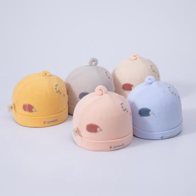 China Touca infantil OEM/ODM infant cotton beanies 2021 eco-friendly comfortable skully beanie hat manufacturers for baby for sale