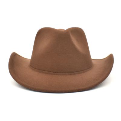 China Custom fashion jazz hats felt hat men\cosy wholesale unisex fadora comfortable\durable plain felt hat cowboy OEM/ODM straw hat for sale