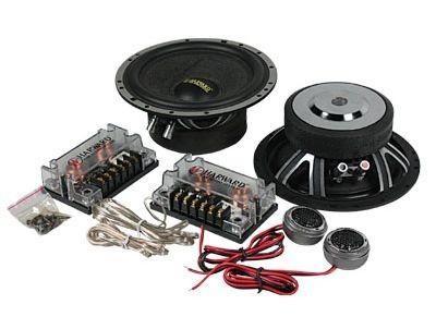 China 20KHZ Component Car Speaker, 4 Ohm , 75W Two Way Car Speaker Woofer for sale