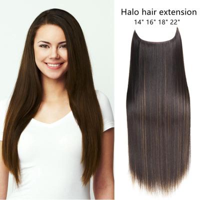 China I-tip hair wholesale private label wigs straight synthetic halo hair extension long for white women for sale