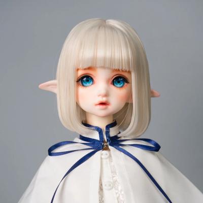 China Short Cute Straight 1/3 Doll Wig 1/4 1/6 BJD Wig Doll Hair For Blythe/Pullip/SD/Smart/MSD/Yosd Doll for sale