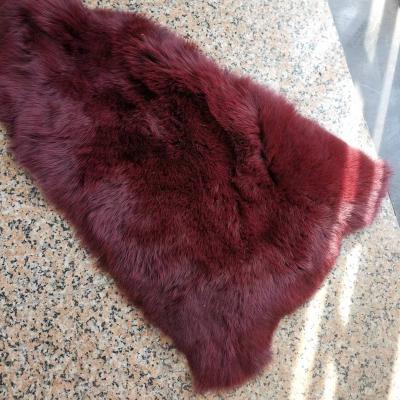 China Genuine Real Natural Fur Upholstery Luxury Fox Hide Genuine Skin for sale