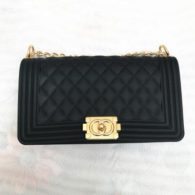 China Wholesale Waterproof Women Bag 2022 Silicone/PVC Luxury Jelly Bag Ladies Jelly Bag Shoulder Handbags Women Handbags Candy Jelly Purse for sale