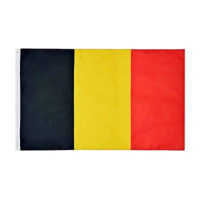 China Health Care Institutes Wholesale Flag 100% Red Yellow Black High Quality Polyester Country Belgium National Flags 3x5ft Belgium for sale