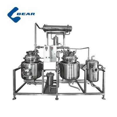 China Licorice Extracting Machine Liquid Concentration Unit High Quality Herb Extraction Equipment for sale