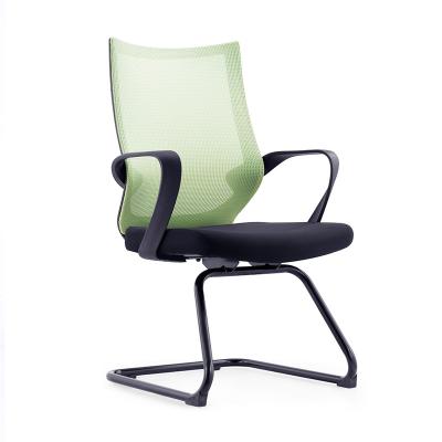 China Office Mesh Rotating Type Office Chair Ergonomic Computer Visitor Chair With Armrest for sale