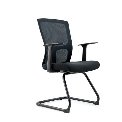 China Custom Cooling Mesh Visitor Chair Office Conference Meeting Chair Without Wheels for sale