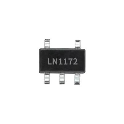 China Voltage Regulators 70mA PSRR High Input Voltage Dropout CMOS High Low Output Current Voltage Regulator Chip LN1172 for sale