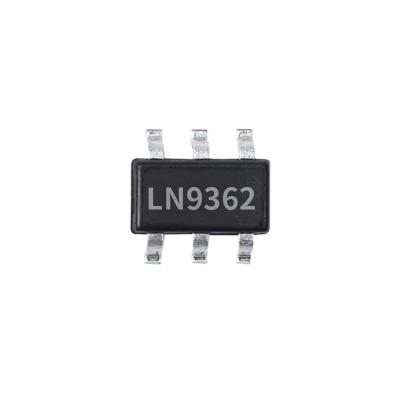 China Low Noise BuckBoost Chip LN9362 300mA 300mA 5V 1MHz Charge Pump BuckBoost DC Converter Protection IC Overheat Chips for sale