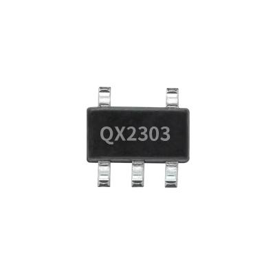 China Electronic Hardware With Original 1-3 Dry Cell Power Management 2.0V-5.0V PFM Amplify DC-DC Converter IC Booster QX2303 BOM Chips for sale