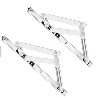 China Friction Hinge Industrial Wind Fastening Wind Stay Hinge Hot Sale Friction Hinge For Aluminum Hung Windows 304 Stainless Steel 16 Inches for sale