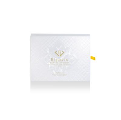 China Handmade White Color Cardboard Paper Boxes Luxury Custom Logo Design Printed Paper Packaging Drawer Box In Beauty Cosmetic Industry for sale