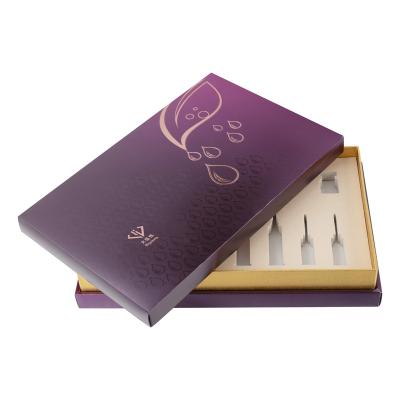 China Custom Logo Design Printed Paper Gift Box Recyclable Top Custom Factory Wholesale Two Pieces Cardboard Cosmetic Box Handmade Gift Packaging for sale