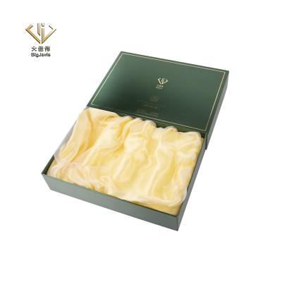 China Handmade Custom Design Luxury Paper Box Gift Box Factory Wholesales Green Color Paper Packaging For Gift Cosmetic Products for sale