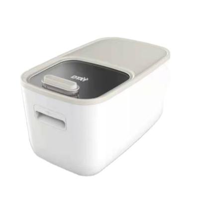 China Hot Selling Food Grade Plastic New Product Large Pop Cereal Plastic Storage Container for sale