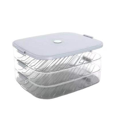 China Food Grade Rectangle Plastic Promotional Good Quality Storage Container For Food for sale