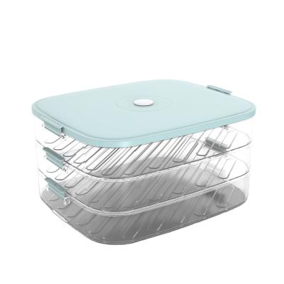 China Food Grade Plastic Durable Using Storage Container Set Airtight For Food for sale