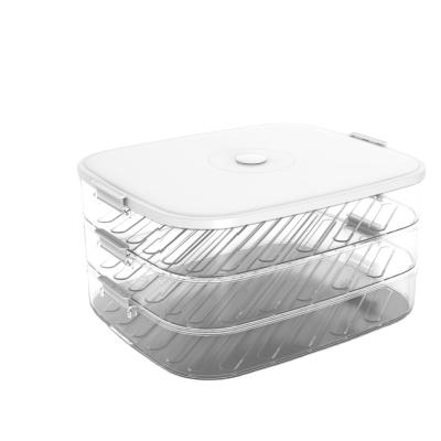 China Food Grade Good Price Plastic New Type Food Prep Storage Containers With Airtight Lids for sale