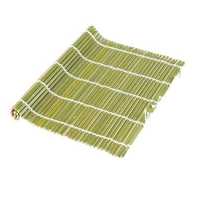 China Sustainable Bamboo Sushi Hot Sale Japanese Bamboo Material Sushi Rolling Mat Sushi Roll for sale