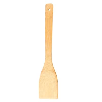 China Sustainable Customized Bamboo Spatula Utensil Bamboo Kitchen Cooking Tools Salad Bamboo Cookware Spoon for sale