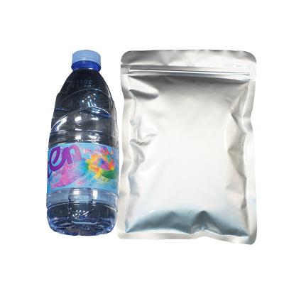 China Low Cost Recyclable Custom Printing Resealable Aluminum Foil Semi-Transparent Color Printed Flat Bottom Bag For Food Fruit Sealed Storage for sale