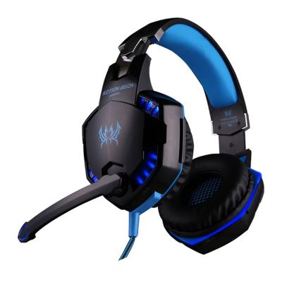 China High Fidelity Sound Kotion EVERY G2000 Game Earphone With MIC LED Light Computer Over Ear Wired Headset For PS4/Xbox/PC Game for sale