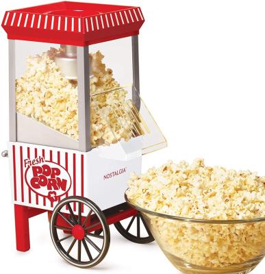 China Cute Small Hotel Popcorn Machine Healthy Oil Free Hot Air Popcorn Maker,Tabletop Vintage Popcorn Maker for sale