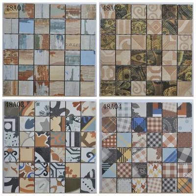 China Gorgeous Classic And Fashional Simple Antique Mosaic Tiles For Tile Wall Decoration for sale