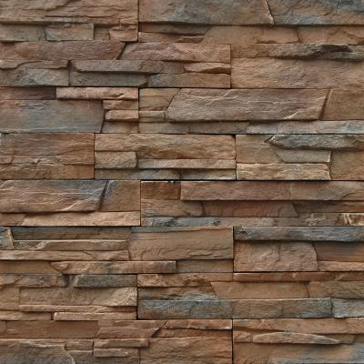 China Hot Sale Rustic Tiles Balcony Wall Designs Polished Natural Ceramic Tiles Slate Culture Stone for sale